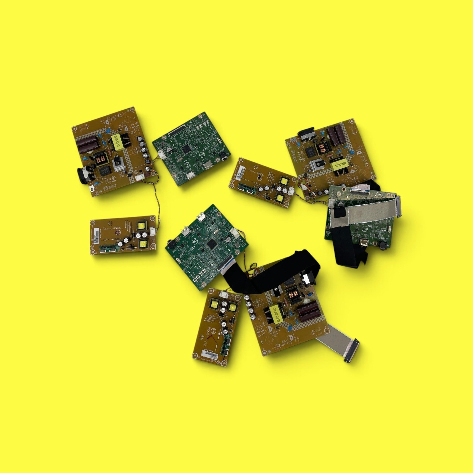 Lot of 3 Sets OEM Dell S3222HN Monitor LED Driver / Power /Main Board #L6411
