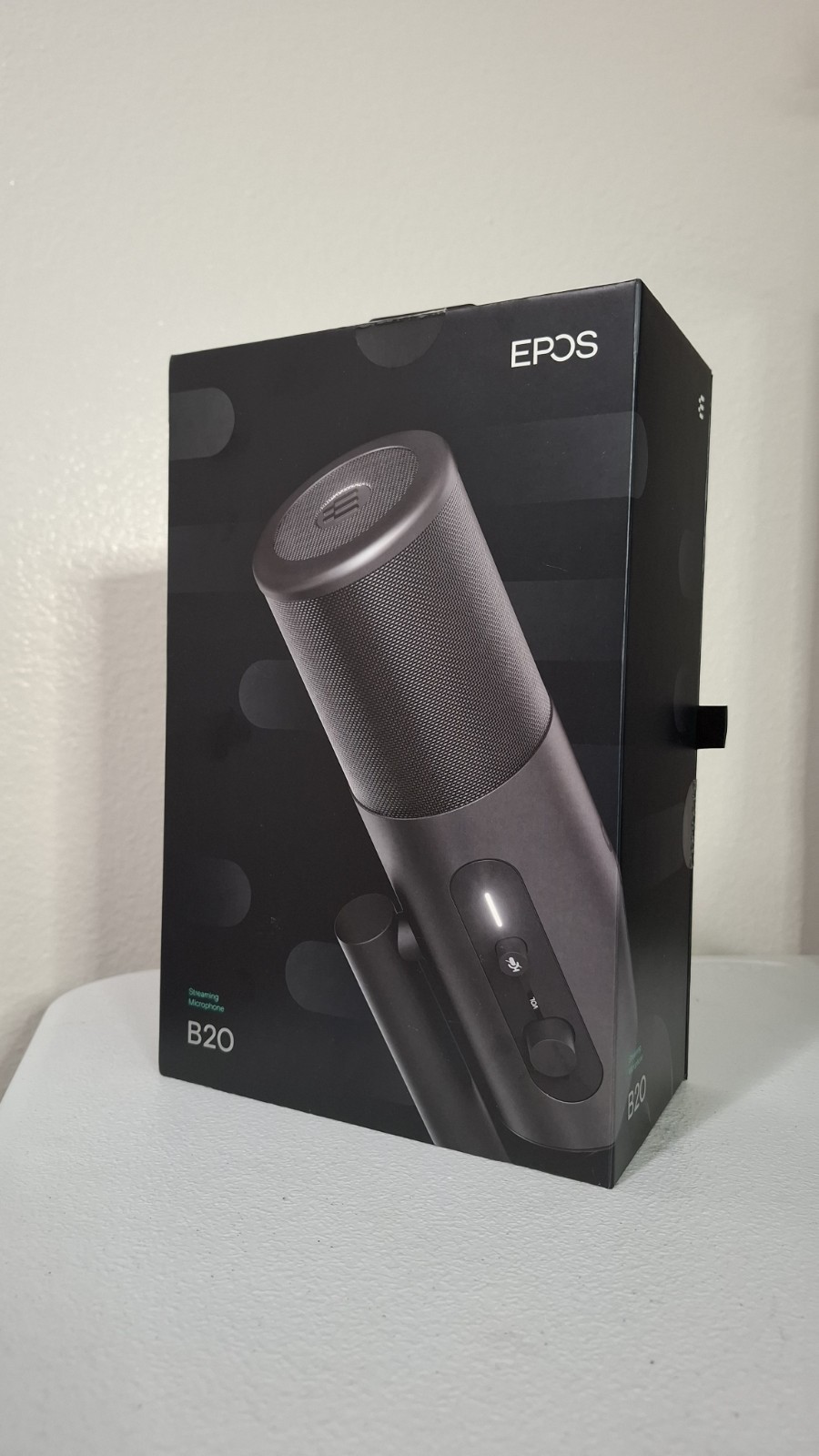 EPOS B20 USB Cardioid Streaming Microphone w/ Mute Button, Black BRAND NEW
