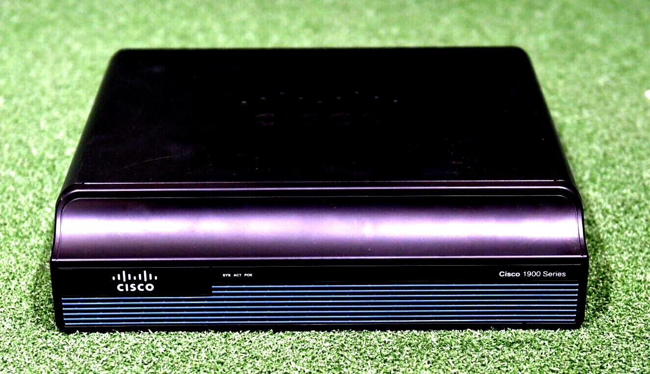 Cisco 1941 CISCO1941/K9 Integrated Services Router w/ EHWIC-VA-DSL-A - 1YrWty 