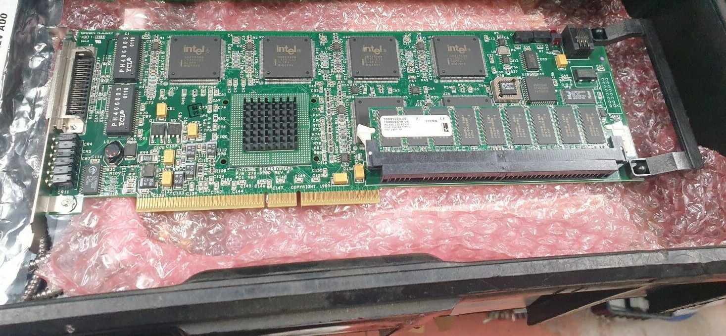 Cyclone Microsystems PCI 980 270-0980 A 491-0980 Network Adapter Card