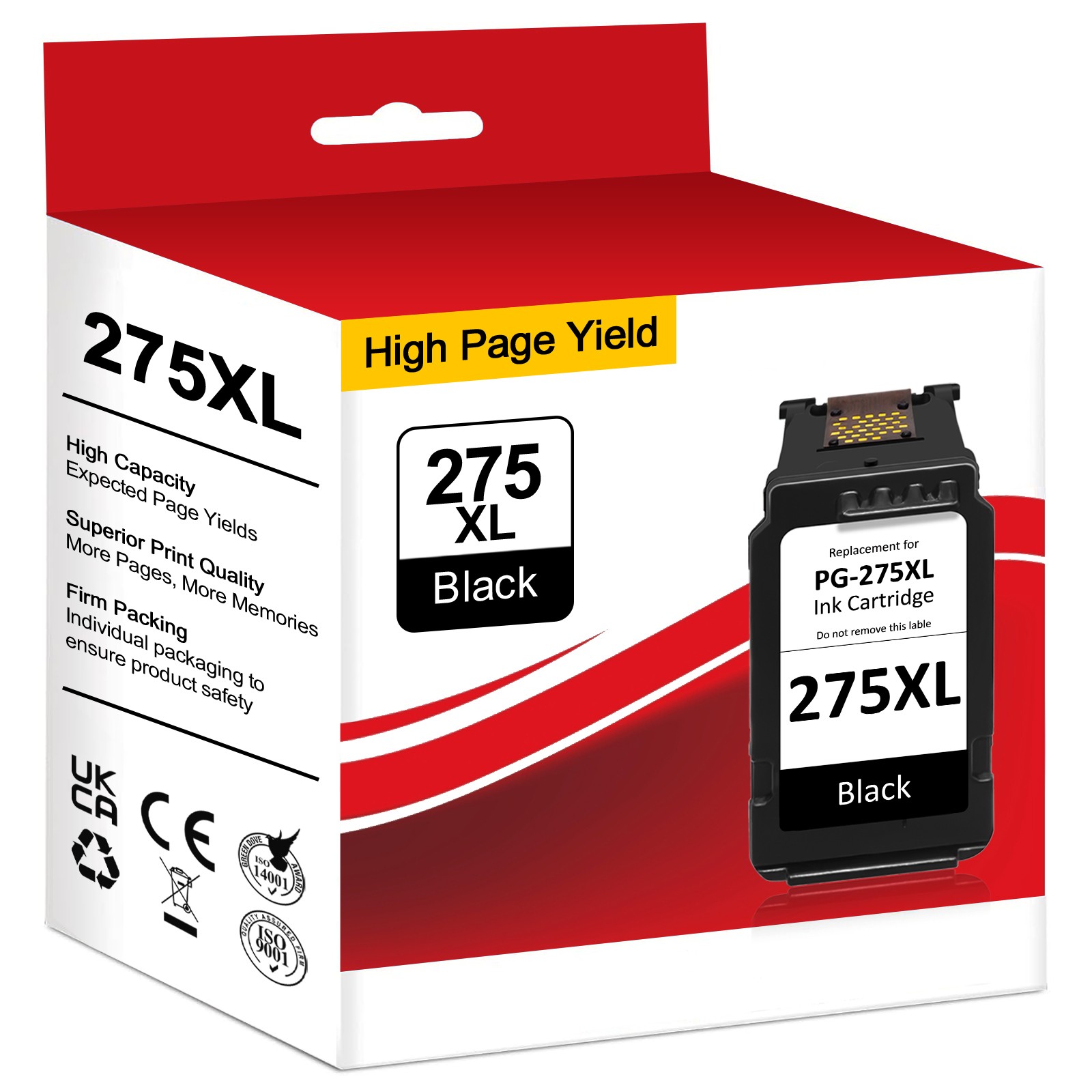 PG-275XL CL-276XL High Yield Ink Cartridge for Canon PIXMA TR4720 TS3500 TS3722