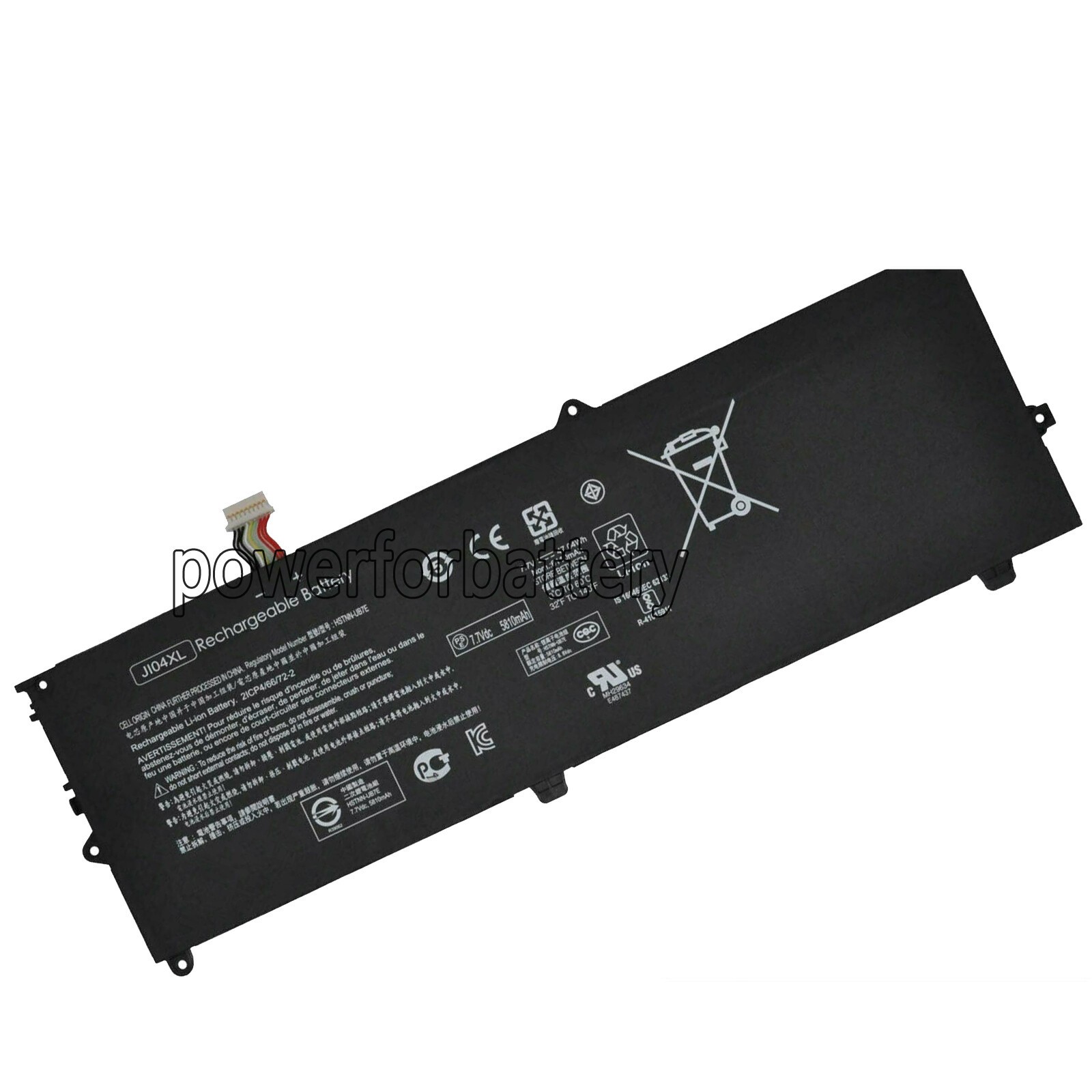 JI04XL Battery For HP EliteBook X2 1012 G2 HSTNN-UB7E 901247-855 901307-541