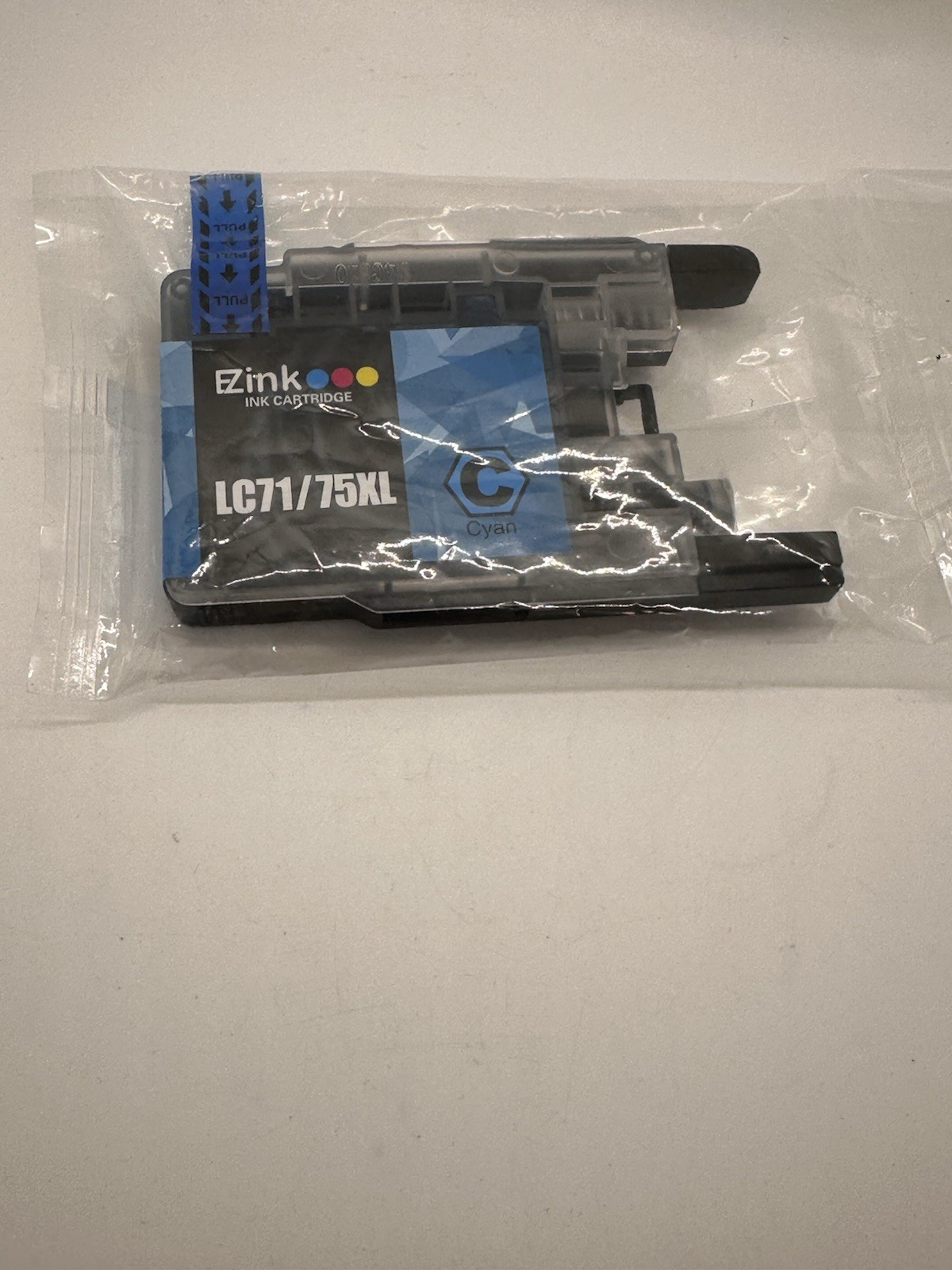 New Factory Sealed~EZ LC71/75XL Blue (Cyan) Ink Cartridge~