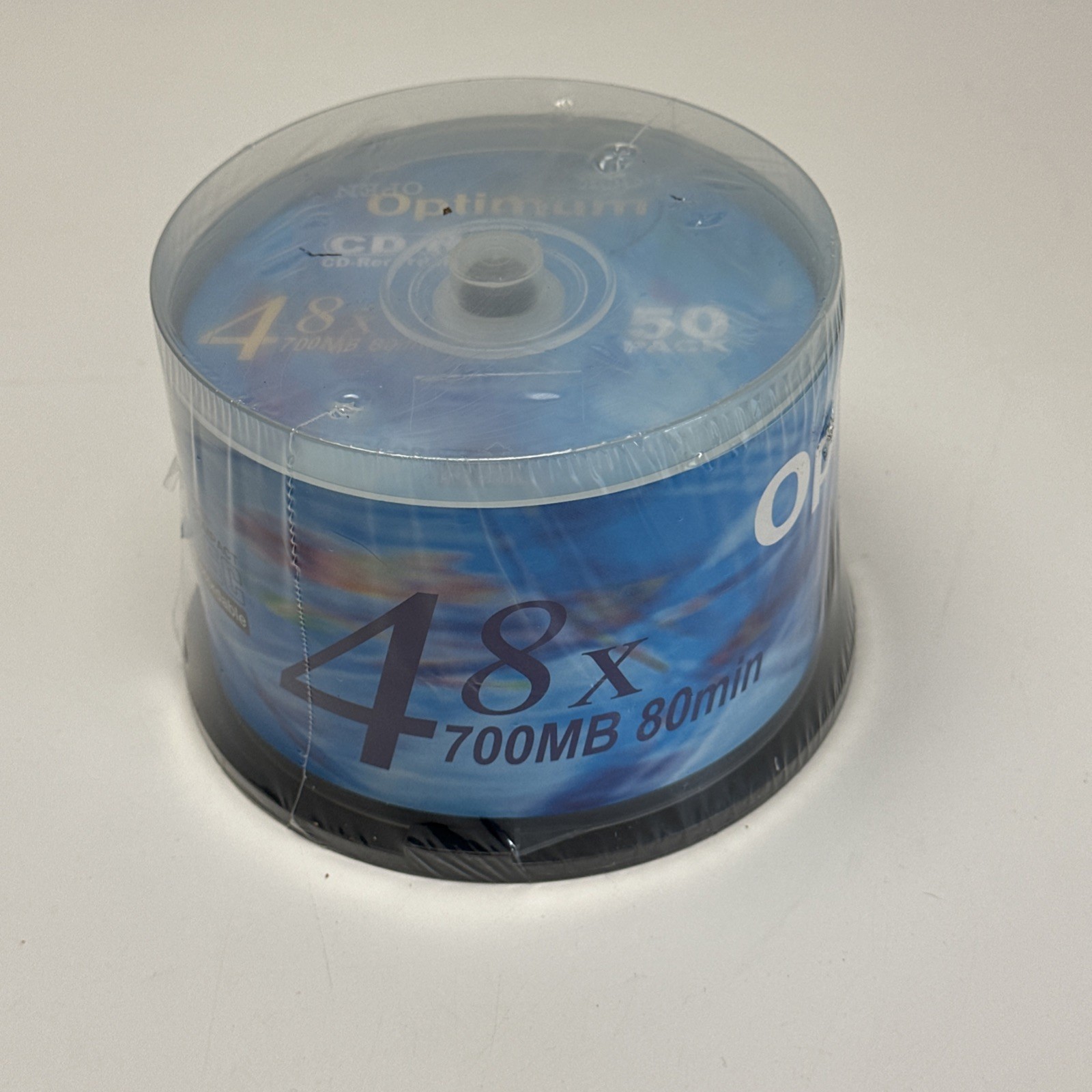 Optimum CD-R 50 Pack 700MB 52x Recordable Spindle Factory Sealed