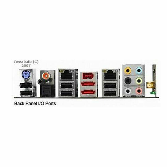 I/O Shield For backplate ASUS P5K-premium/WiFi-AP Motherboard Backplate IO