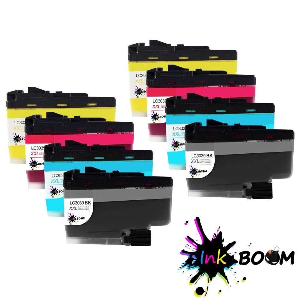 8 Ink Cartridge fits Brother LC3039 LC3039XXL MFC-J5945DW MFC-J6945DW J5845DW