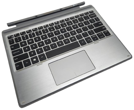 Dell K18M Latitude 7200 7210 2-in1 Tablet Mobile Keyboard 24D3M ~ Aluminum