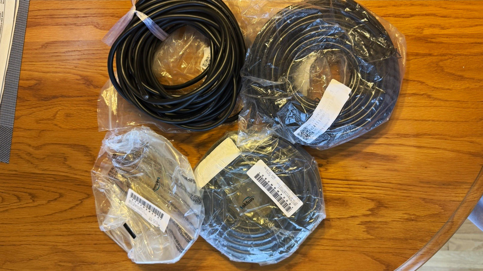 3 25 feet Black RJ-45 to RJ-45 Ethernet Cable 8 Conductor MPN X004MNM0SH