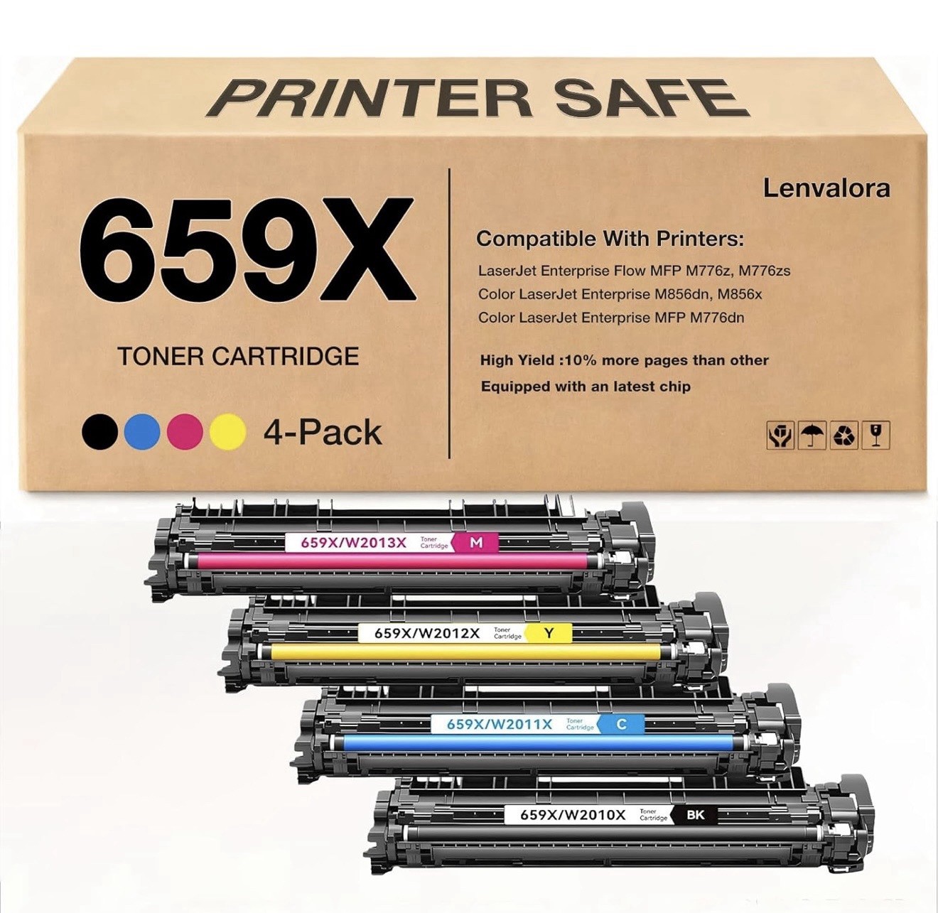 NEW 659X Toner Cartridge High Yield Replacement For HP 659A 659X W2010X W2011X