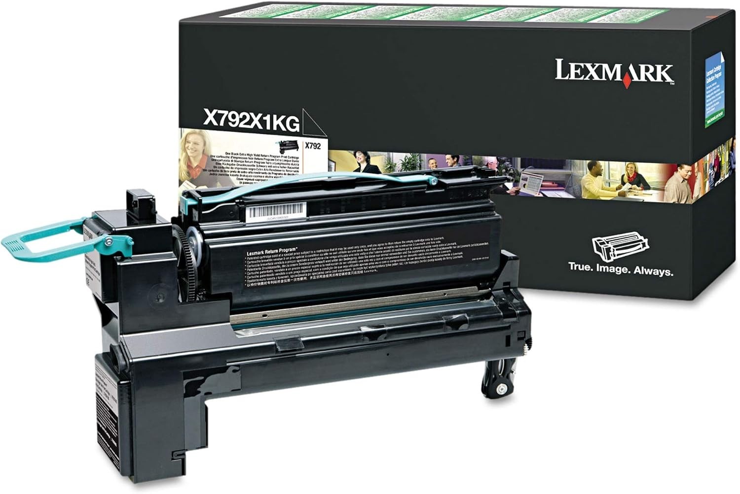Lexmark X792 Black Toner Cartridge - X792X1KG