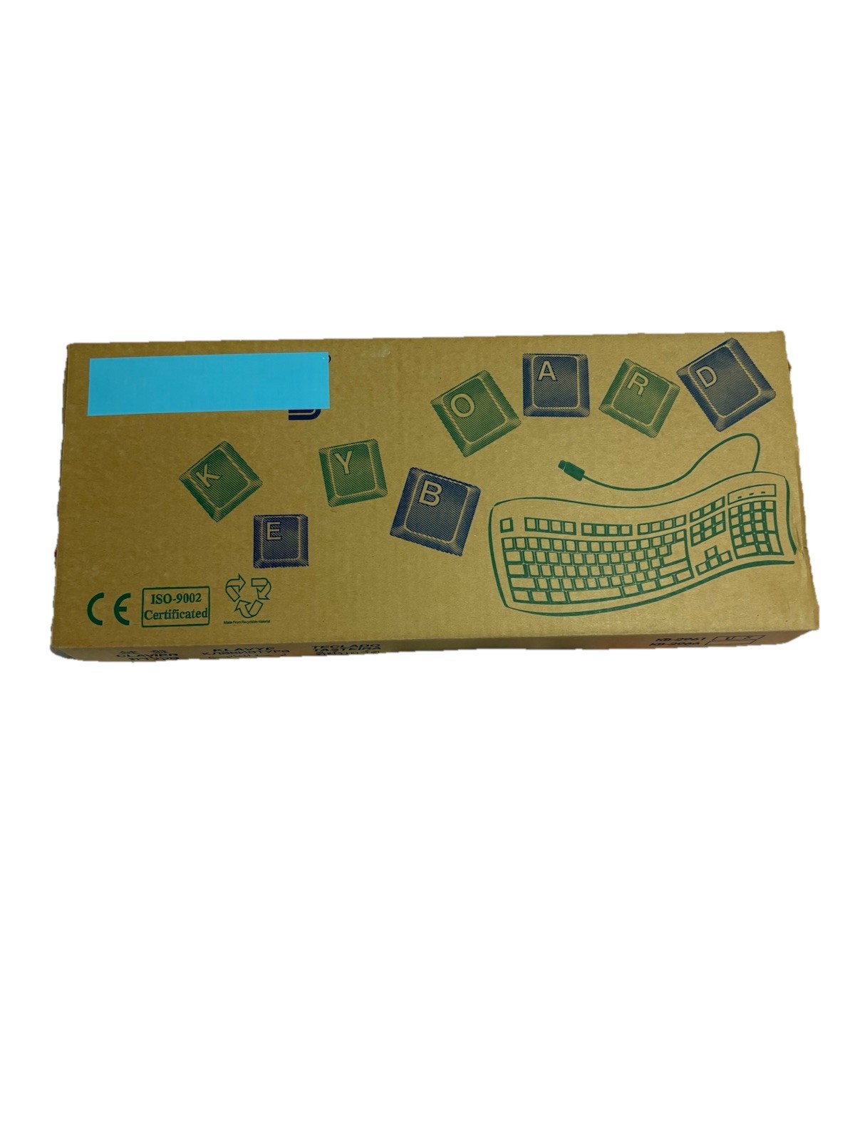 Brand New Mechanical Keyboard Still In Original Packaging, With White Key Caps