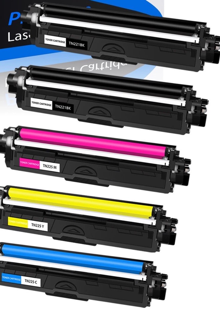 IKONG Compatible Toner Cartridge Replacement Brother Tn221/241/251/261/281 5PK