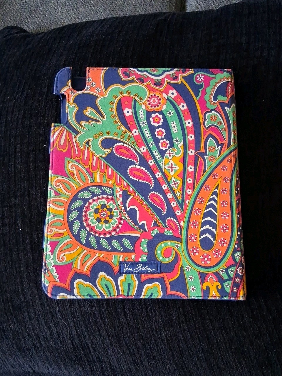 Vera Bradley Multi Colored Paisley Tablet/Kindle Holder Case