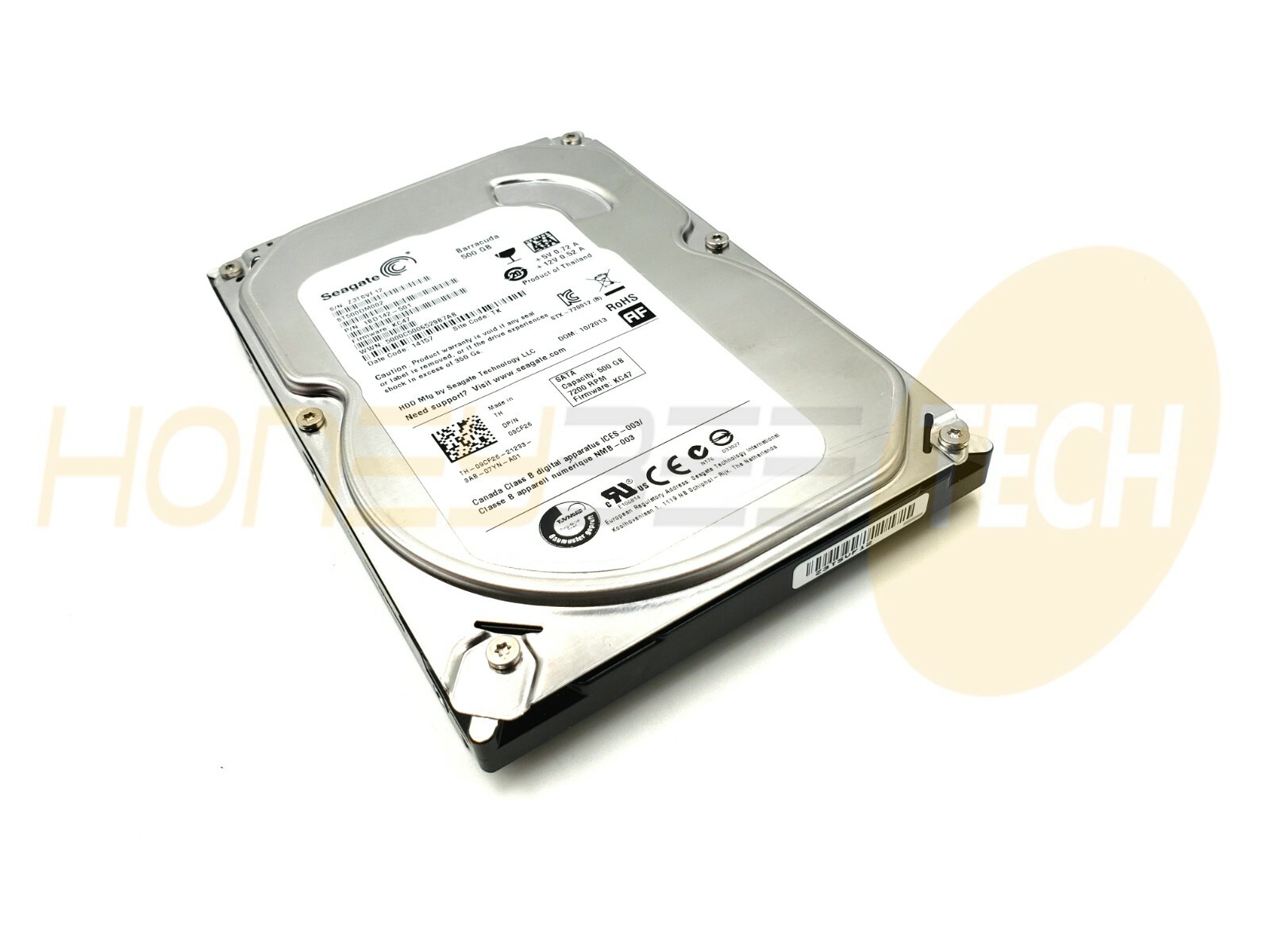 GENUINE DELL DESKTOP 500GB 7200RPM 3.5" SATA HARD DRIVE ST500DM002 9CF26 TESTED