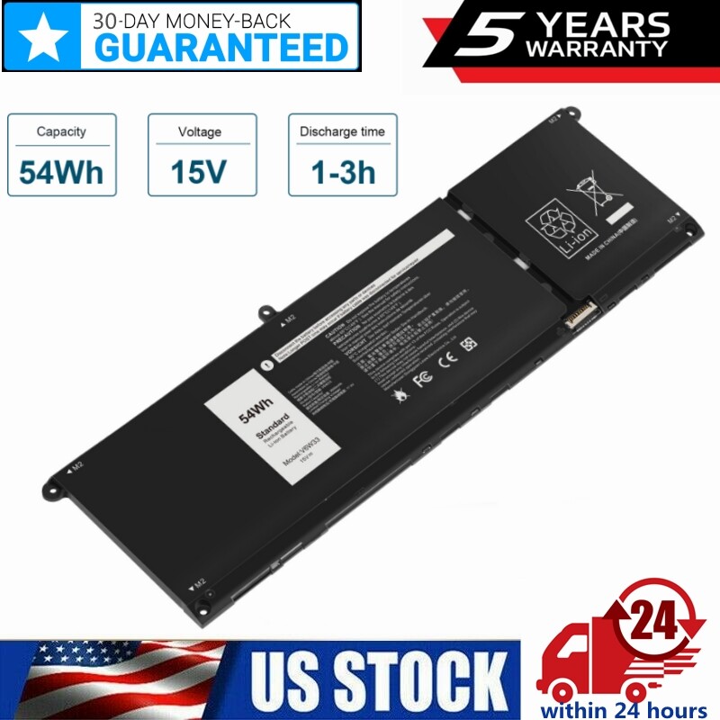 54Wh 15V V6W33 Battery For Dell Inspiron 3510 3511 3515 5310 5410 5418 5510 5515
