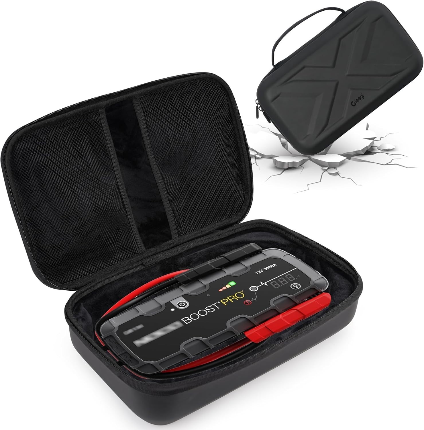 EVA Protection Case Compatible with NOCO Jump Starters - Boost GB150: 3000A/Boos