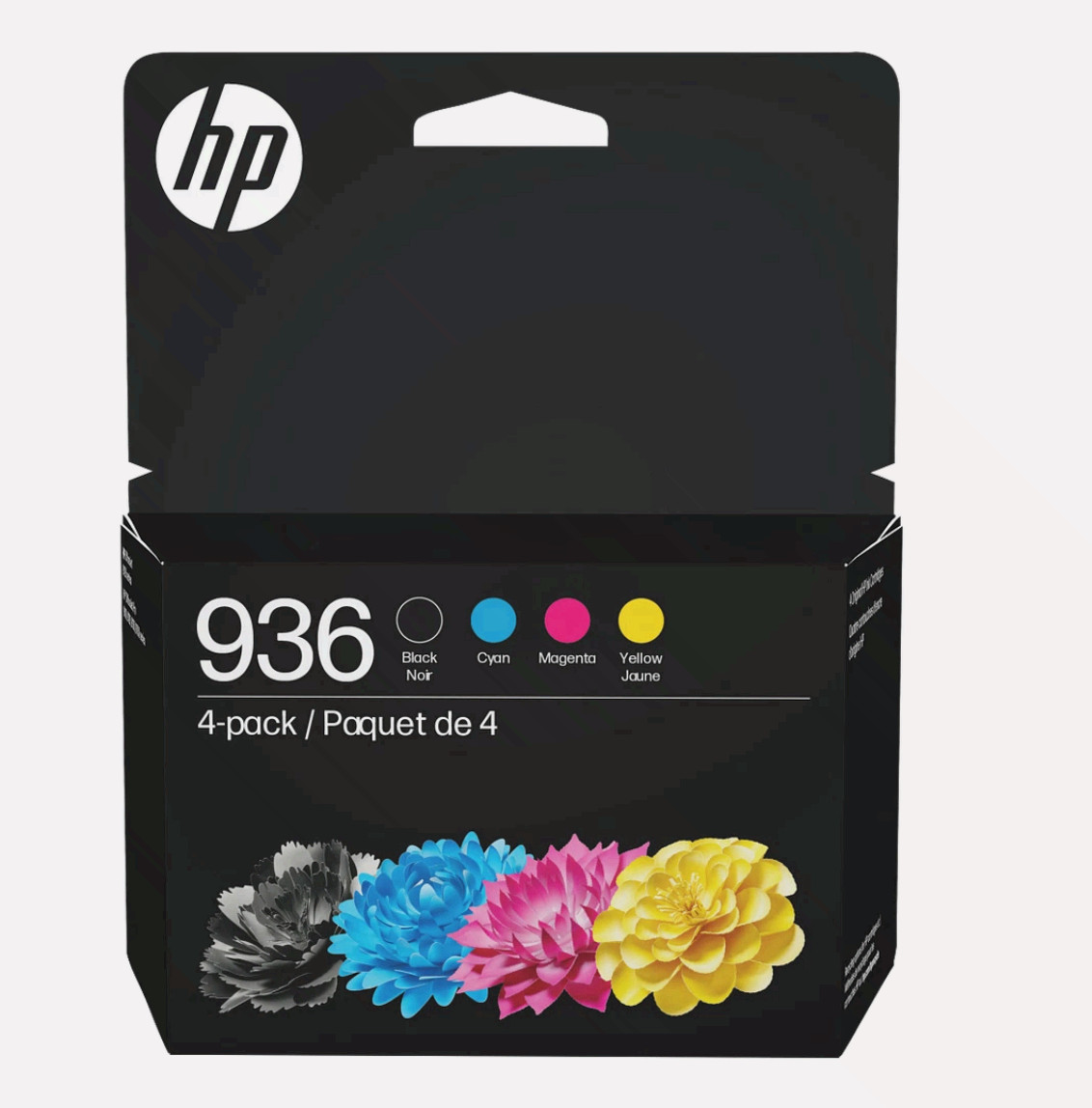 HP 936 Standard Yield Ink Cartridges 4-Pack BK/C/M/Y 6C3Z5LN Ink Only New