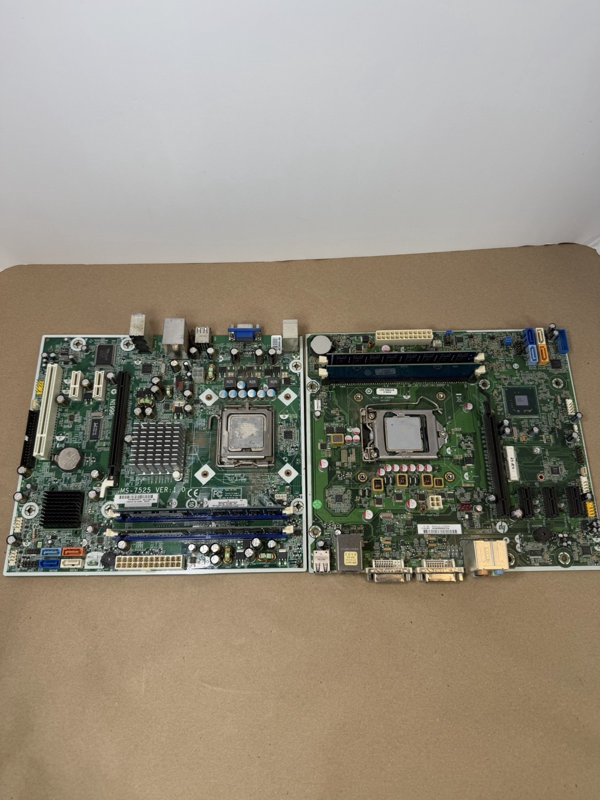 HP Motherboard MS-7525 Ver:1.0 AOS-C 670960-001 LOT -2 Ships Fast