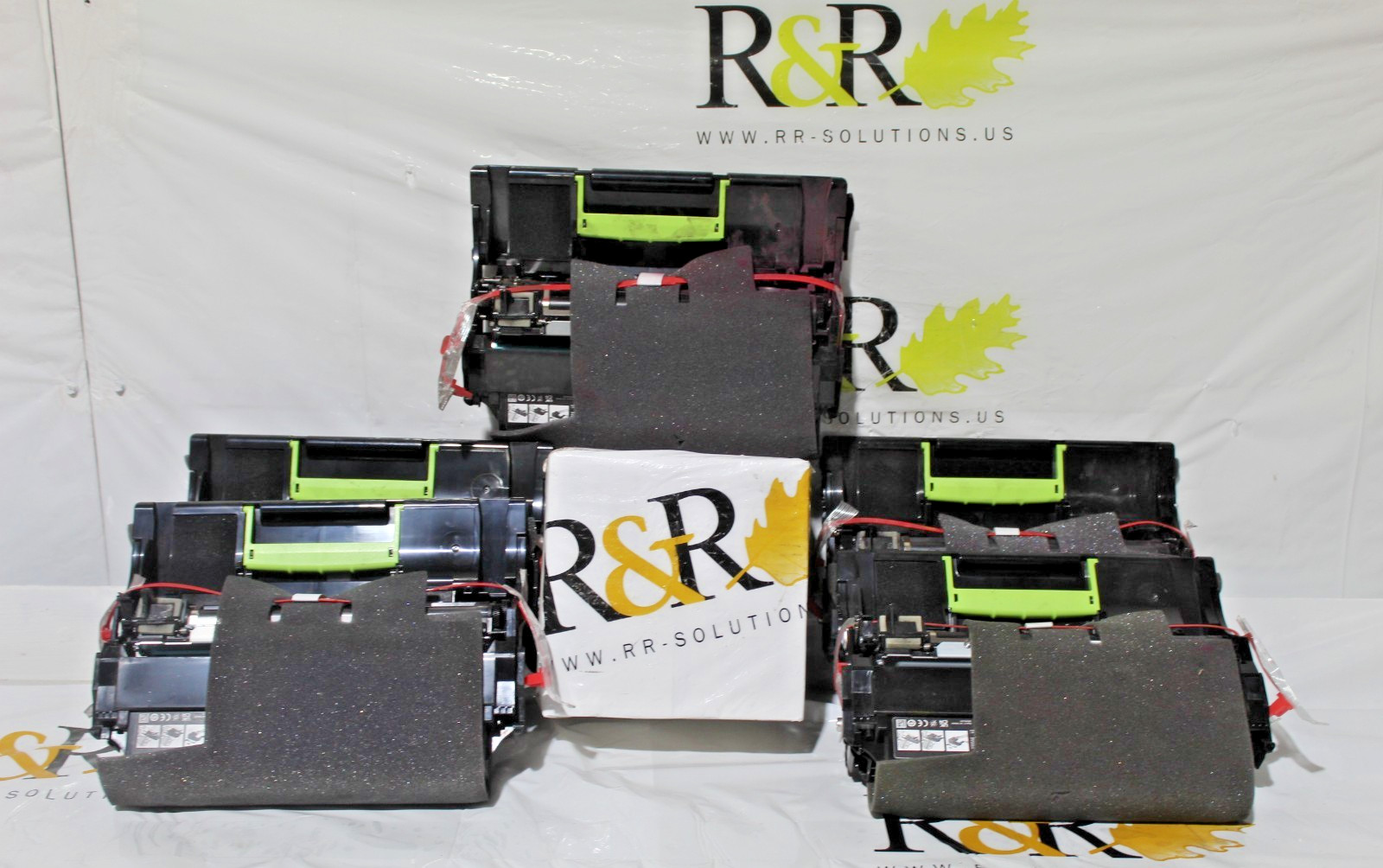 Set of 5 Lexmark 66S0Z00 Return Program Imaging Unit
