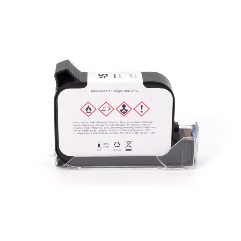 Fast Dry HP45 TIJ2.5 Compatible Ink Cartridge 42ml For TIJ Handheld Printer
