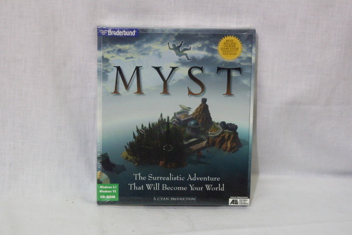 New MYST Computer Game By Broderbund/A Cyan Production CD ROM; 1996 (S6)