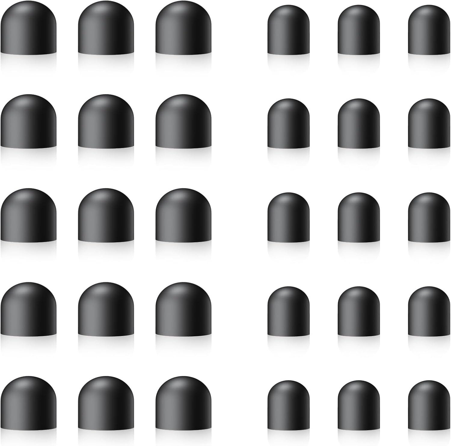 30 Pack Rubber Replacement Tips for Stylus 0.2 in 0.28 in Pen Nibs