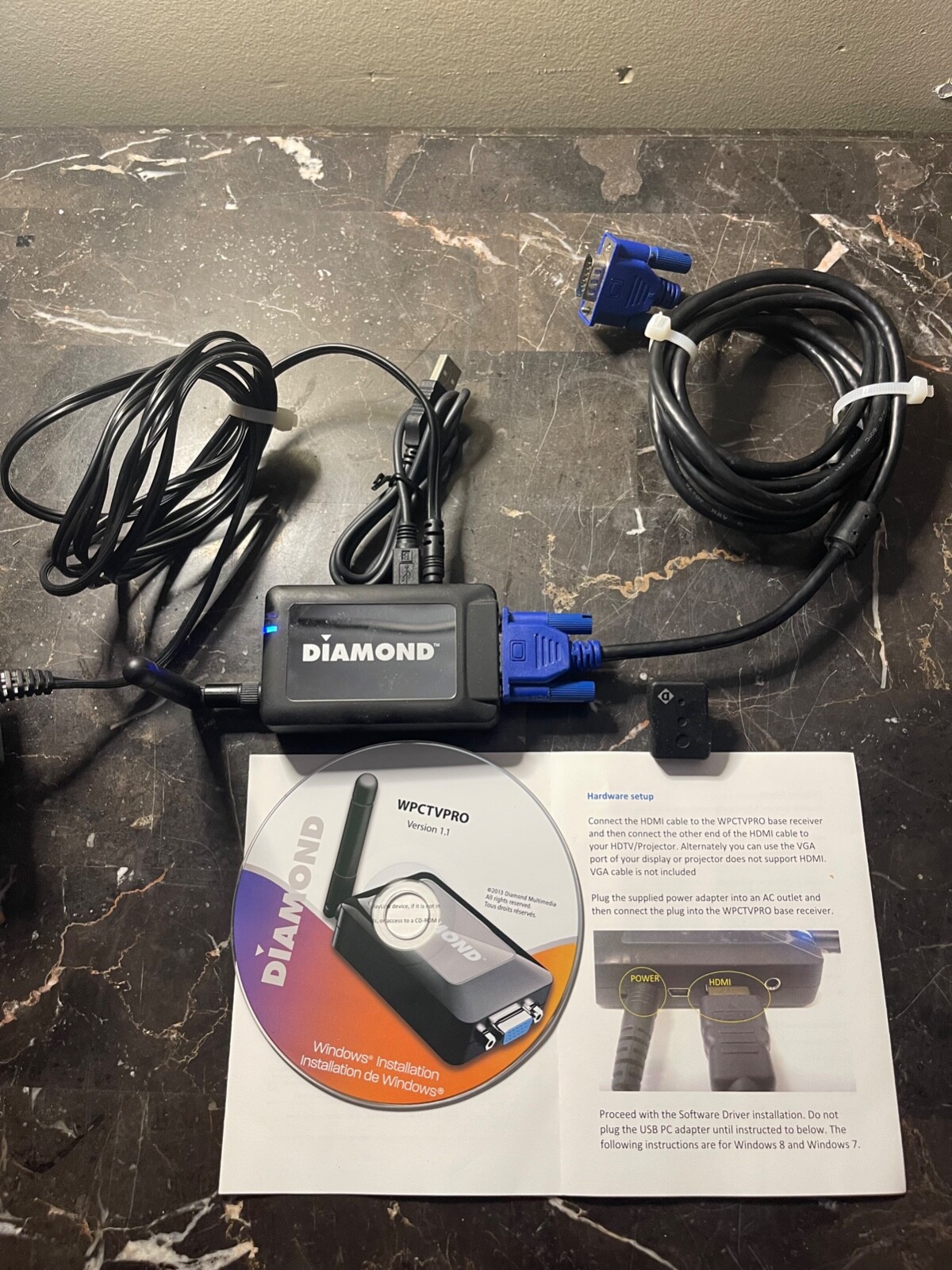 Diamond WPCTVPRO 1080P VideoStream HD video and audio from PC to TV Wirelessly