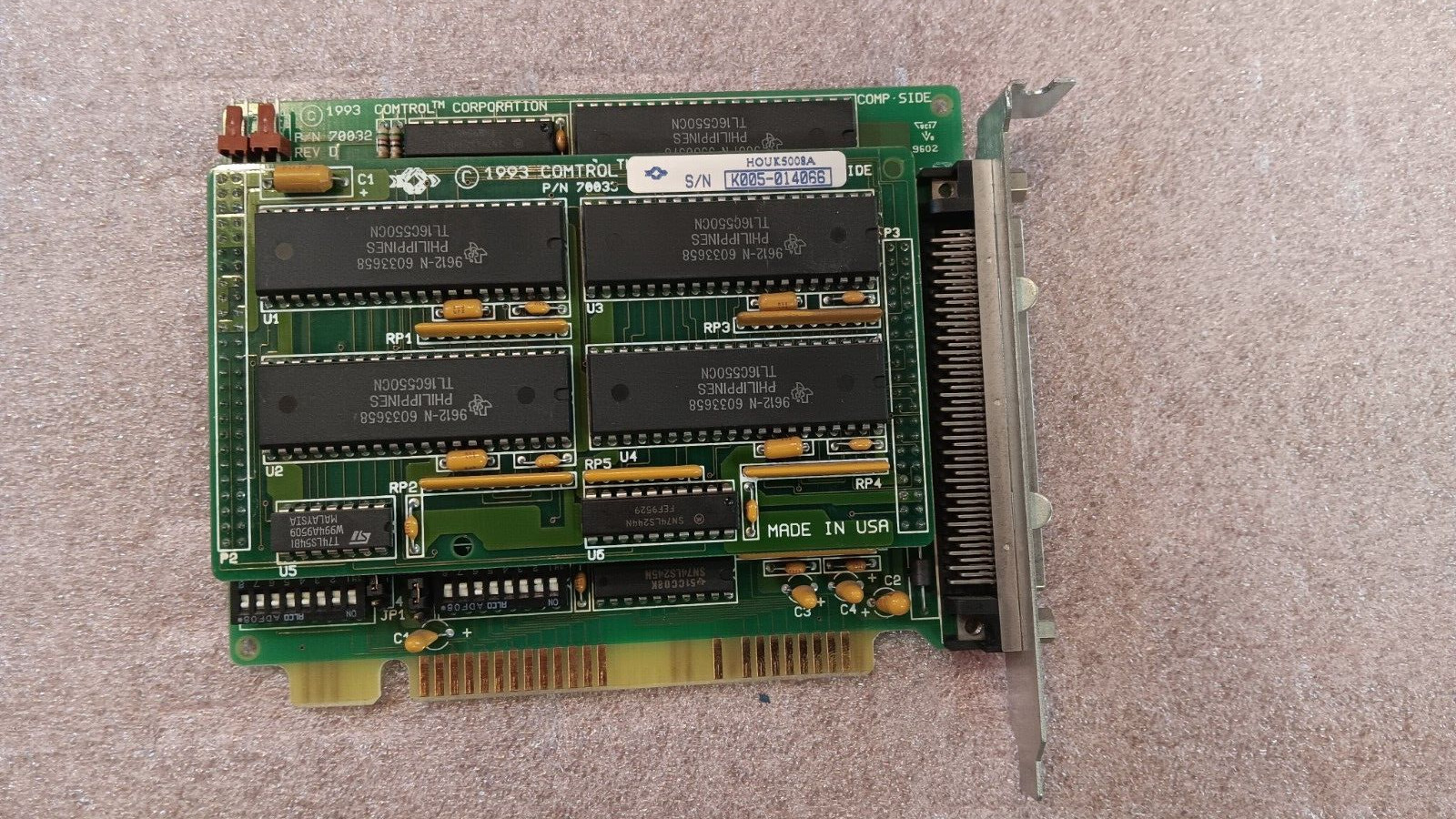 Comtrol Corporation 70032 HOXX5004AP Control Board HOUK5008A