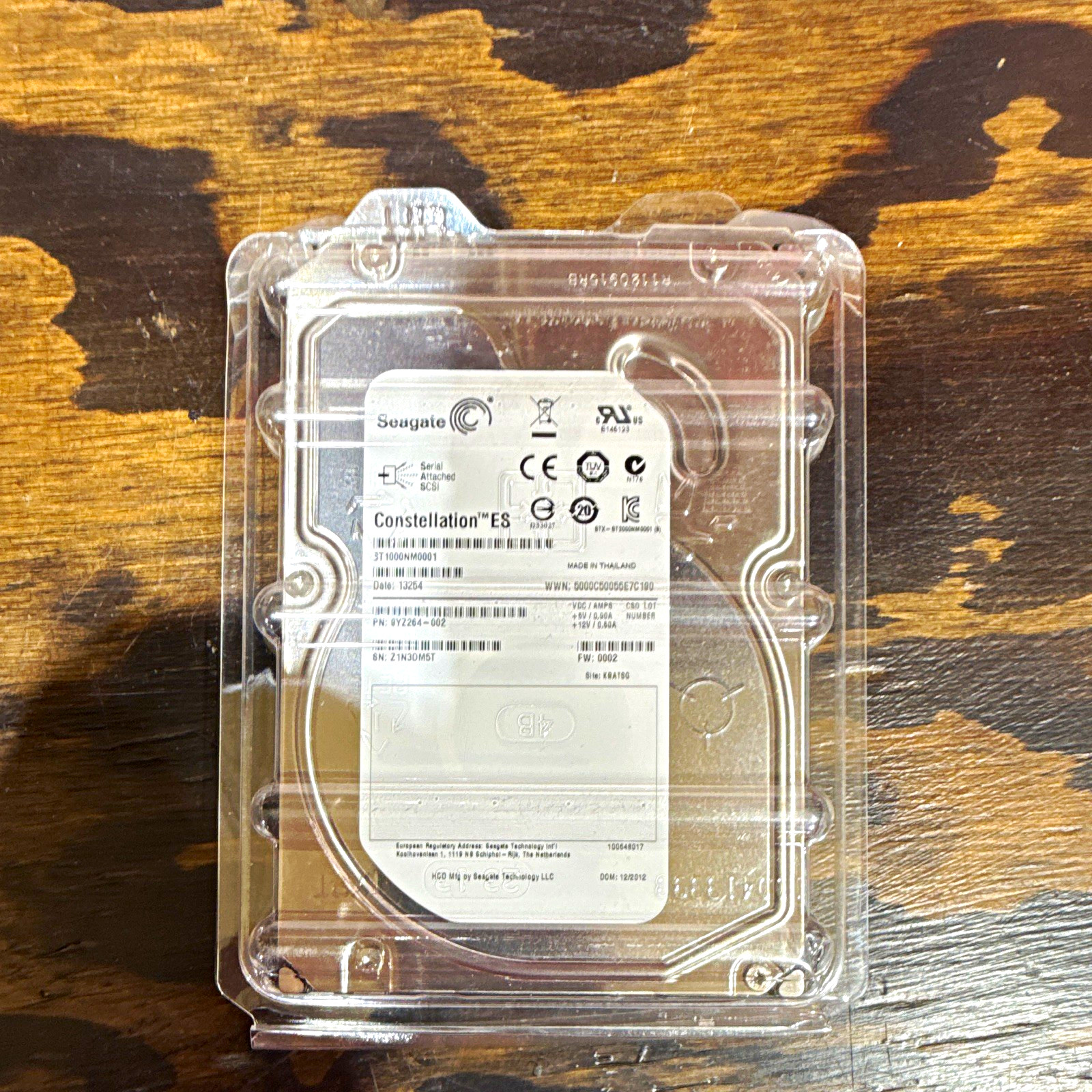 Seagate Constellation ES 1TB SAS 3.5" 7200RPM 64MB ST1000NM0001
