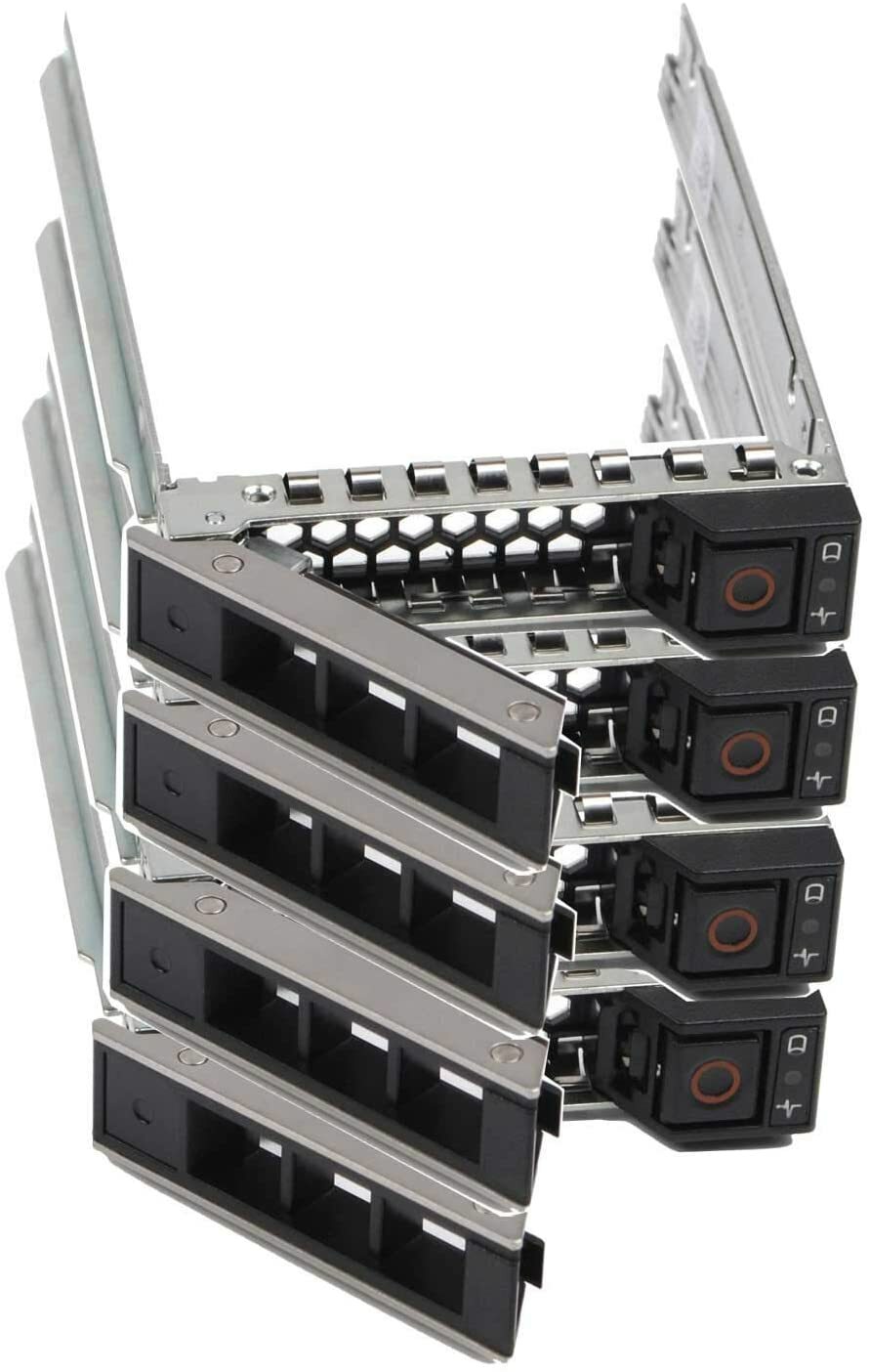 Pack-4 2.5 inch Hard Drive Caddy 0DXD9H DXD9H Compatible for Dell PowerEdge 