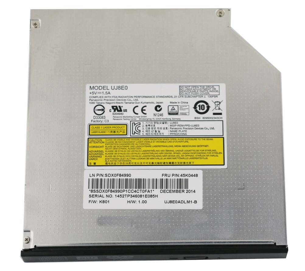 SuperMicro UJ8E0 CD DVD ROM Player SATA Drive New