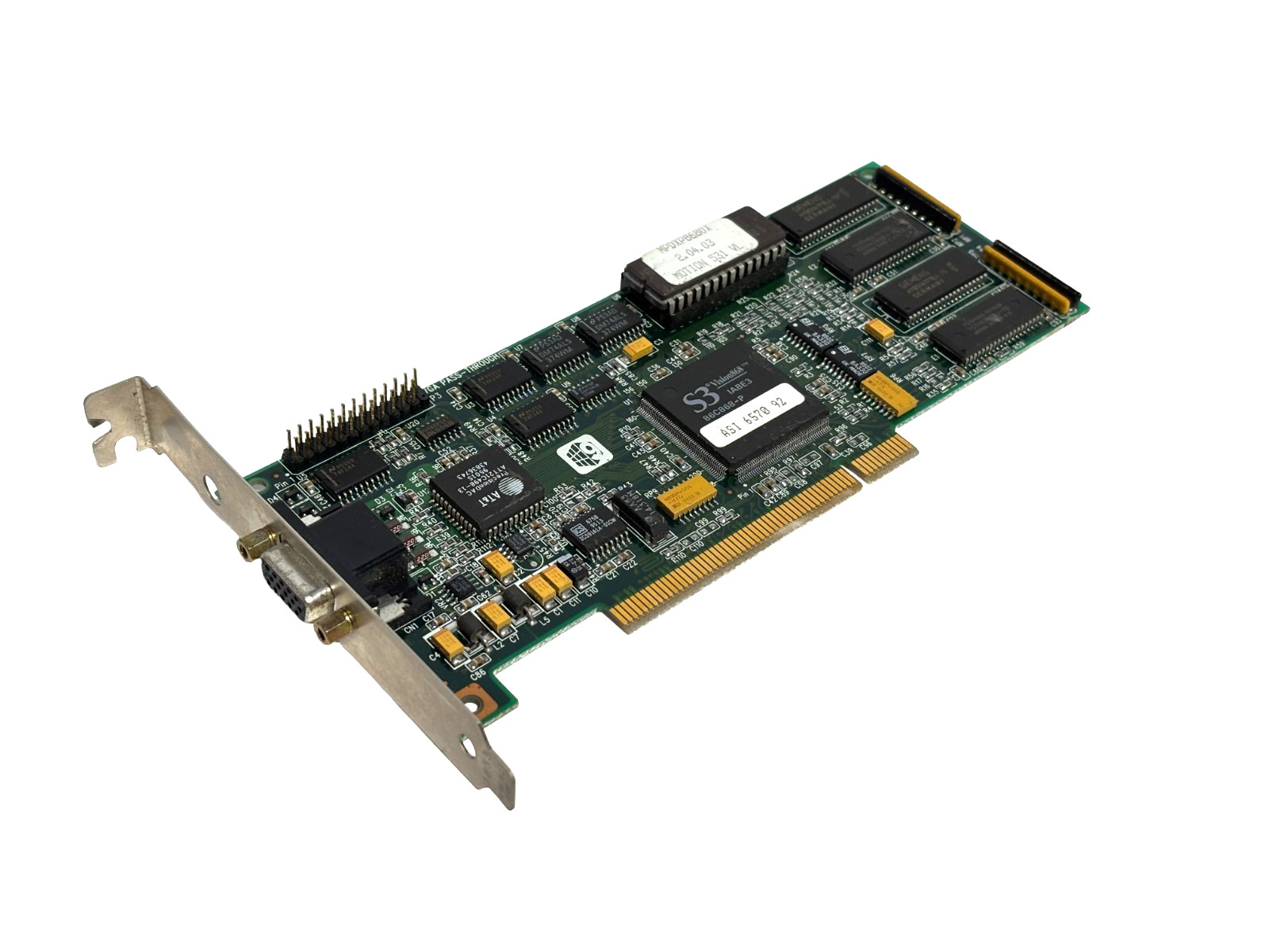 Number Nine GXE64 PCI Graphics Card S3 Vision864 Vintage VGA Video Card Retro PC