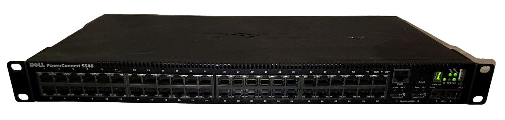 Dell PowerConnect 5548 48-Port Gigabit Switch w/ Power Cord Used