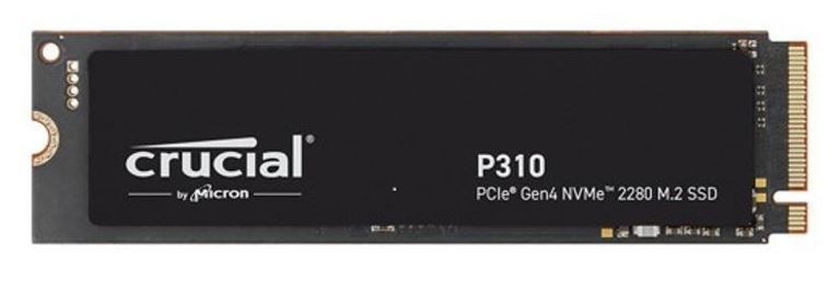 Crucial P310 1TB Gen4 2280 NVMe SSD 7100/6000 MB/s R/W 220TBW 1000K/1200K IOPS