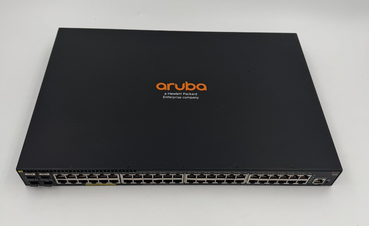 HPE Aruba JL262A 2930F 48-Port PoE+ 4x SFP L3 Switch Tested
