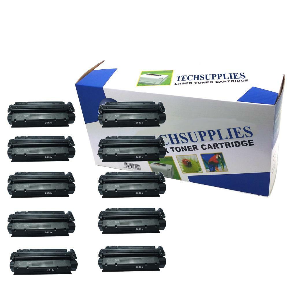 10pk toner Cartridge replace for HP LaserJet 1300n Q2613X 13X 4000 Pages