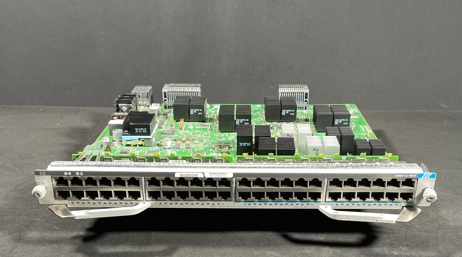 Cisco  9400 Series C9400-LC-48UX 48-Port UPOE Line Card - Same Day Shipping