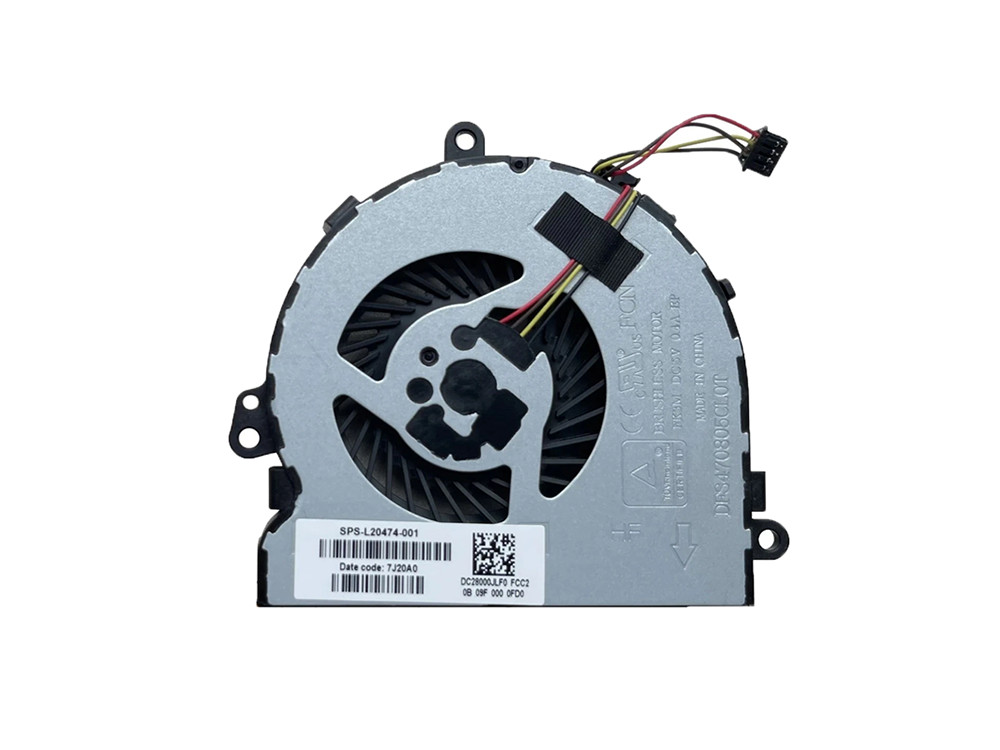 L20491-001 L20474-001 For HP 15-DB 15-DA 250 G7 255 G7 TPN-C136 CPU Cooling Fan