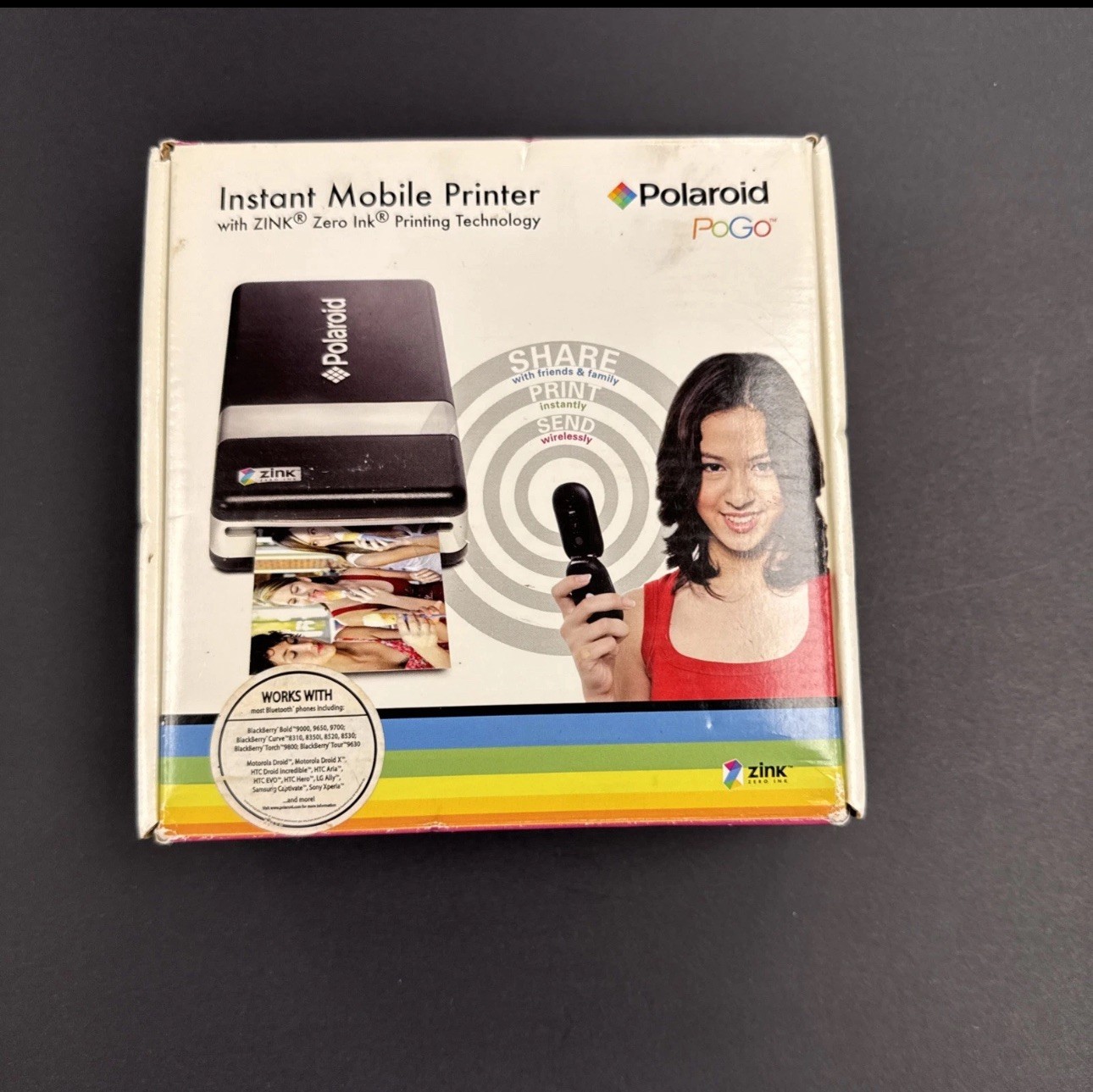 Polaroid PoGo Instant Mobile Printer ZINK Zero Ink Portable Photo Printer Tested