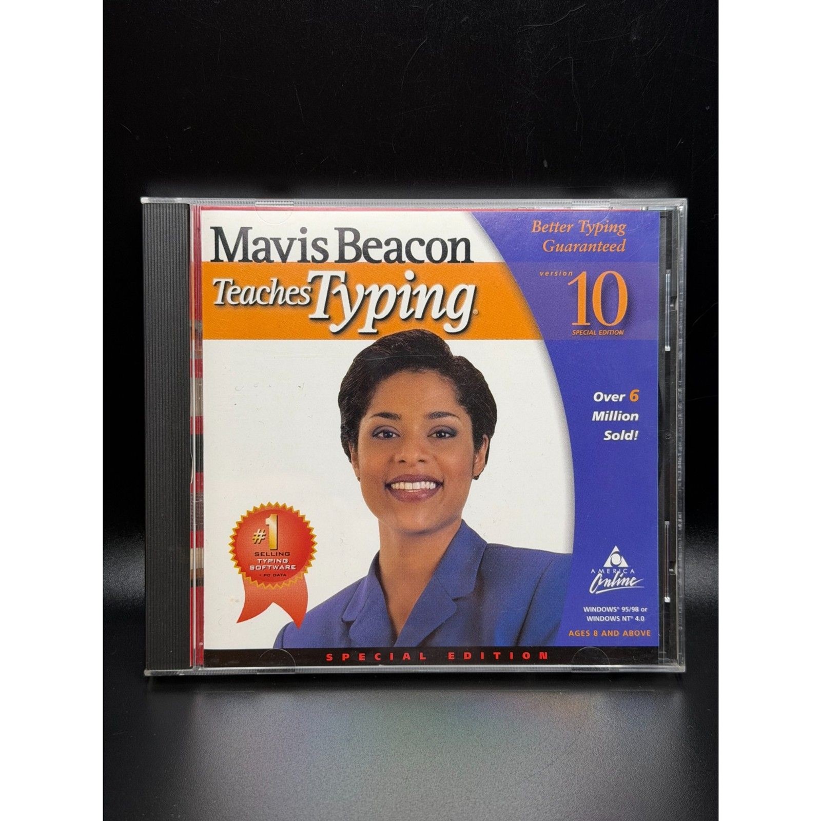 Mavis Beacon Teaches Typing Version 10 Special Edition PC CD-ROM Broderbund 1999