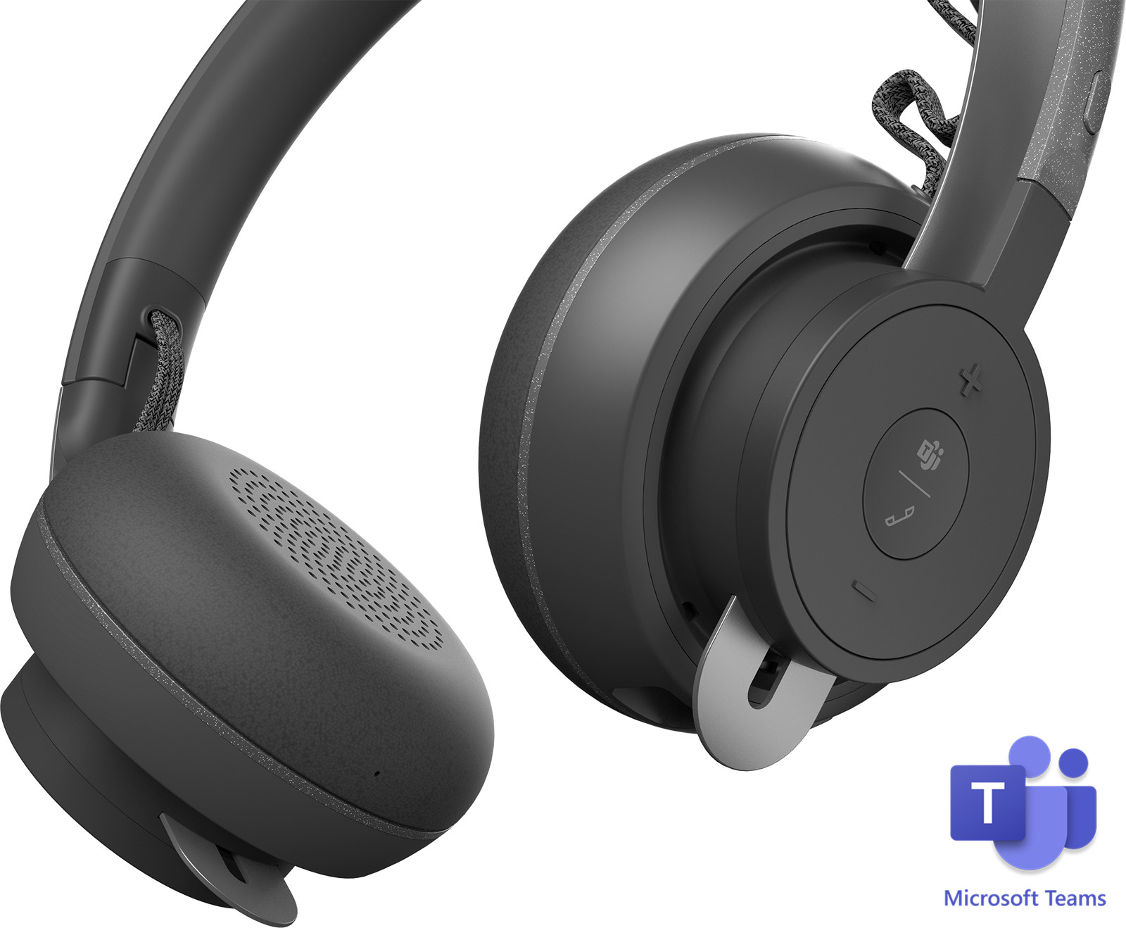 Logitech Zone Wireless Headset Bluetooth Graphite Office Teams No Dongle