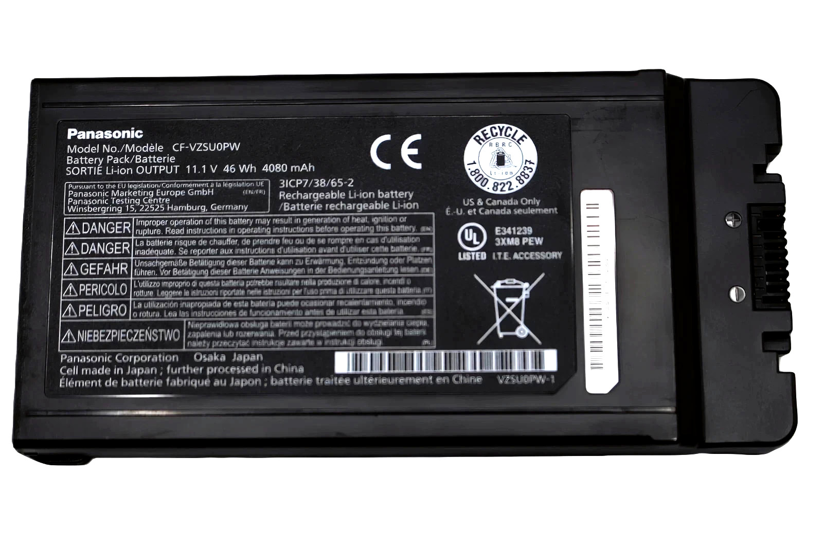 New Genuine 46Wh CF-54 Battery for Panasonic Toughbook CF-54 MK2 MK3 54F0961VM