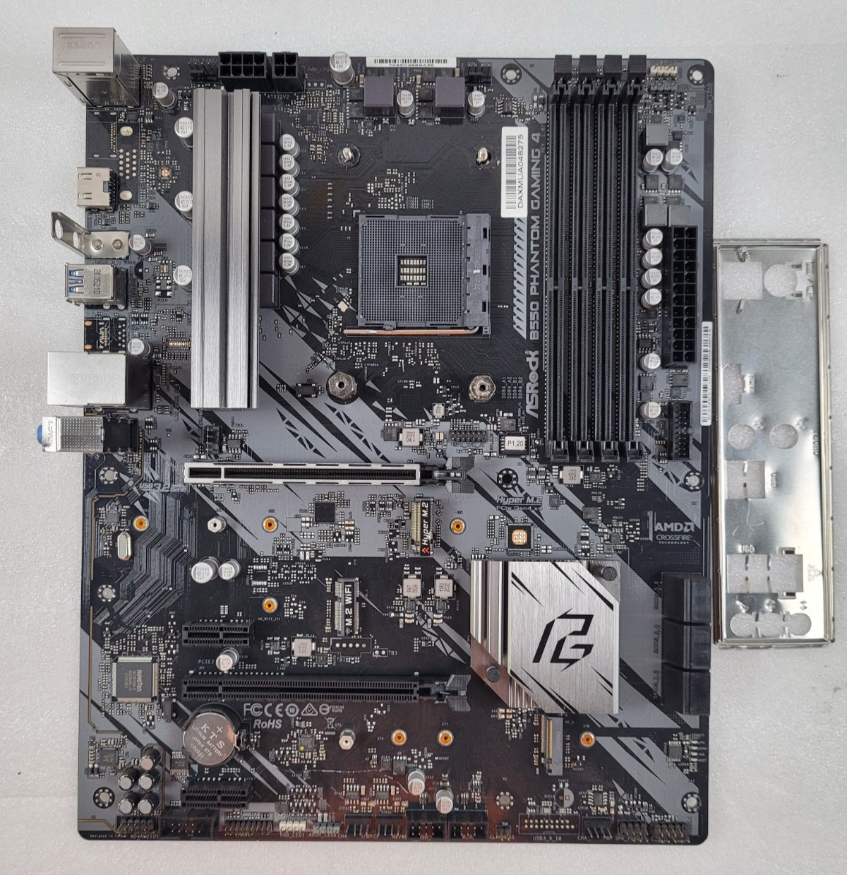 ASRock B450M/AC MicroATX AMD Socket AM4 DDR4 4DIMM HDMI DVI Gaming