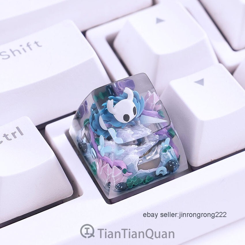 Hollow Knight Luminous Keycap Hand-Painted ESC for Gifting and Collection