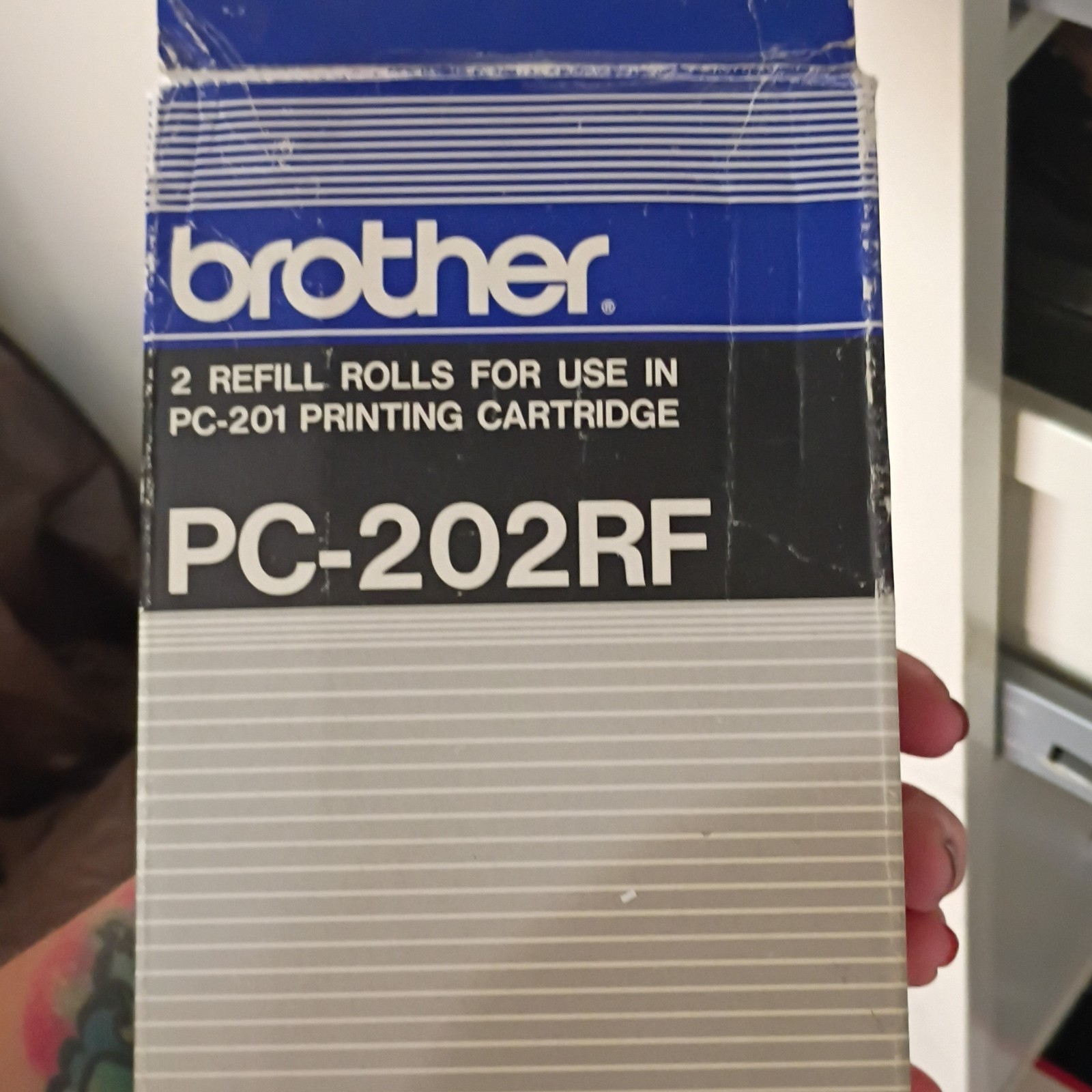 4 Brother PC-202RF Thermal Refill Rolls for Brother PC-201 Printing Cartridge