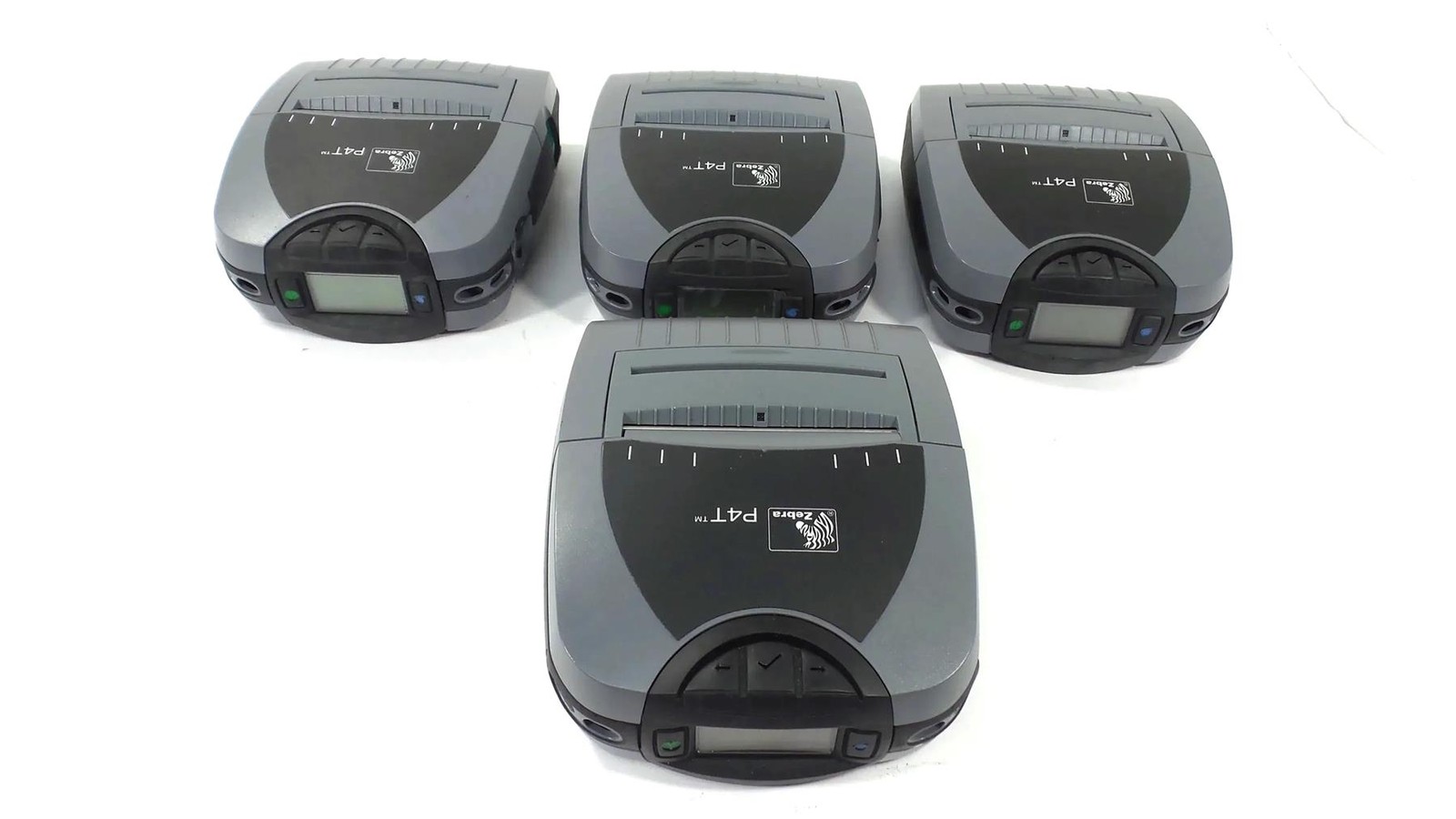 Lot 4 - Zebra P4T Label Barcode Mobile Printer P4D-0U100000-B1 - Units Only