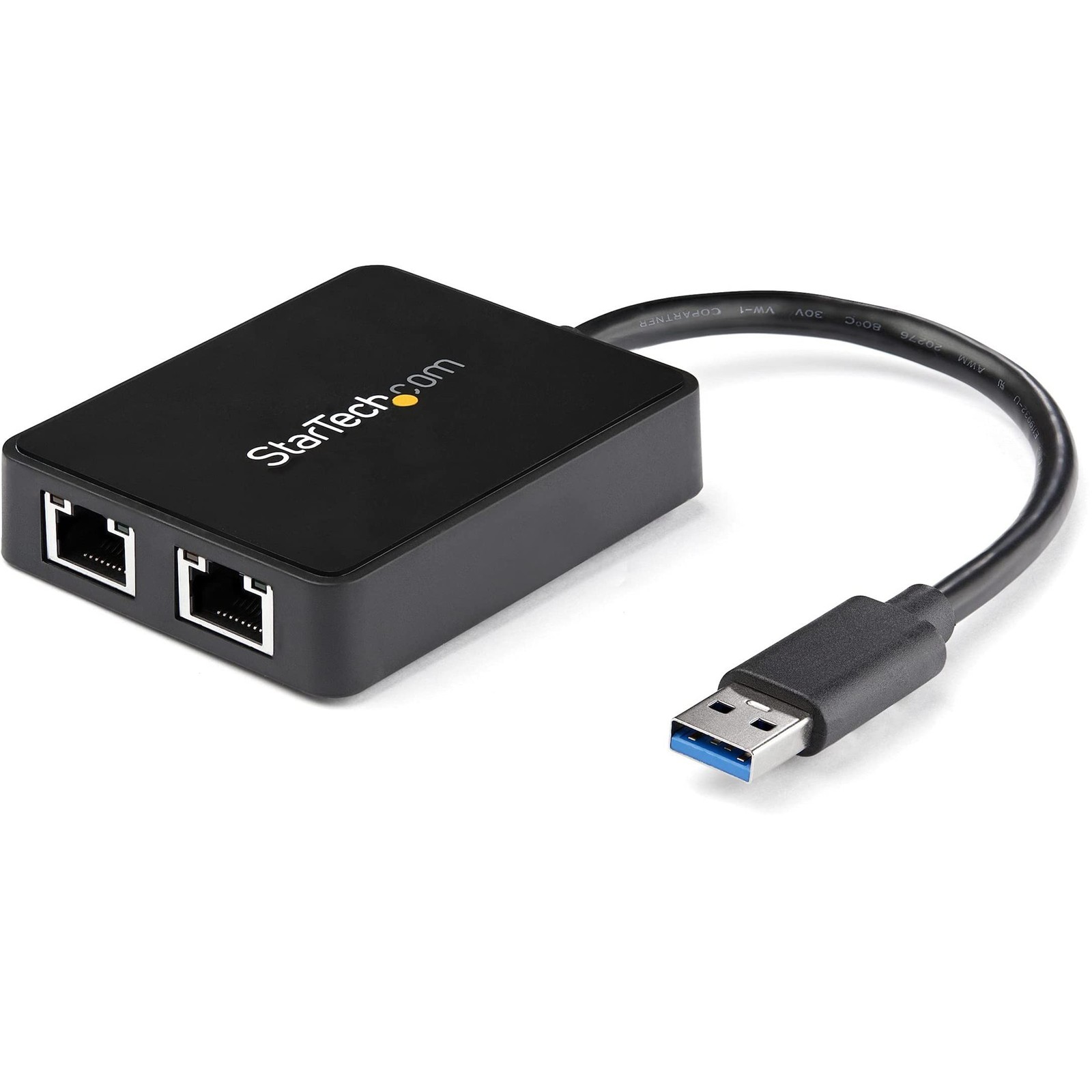StarTech USB32000SPT USB 3.0 Dual Gigabit Ethernet Adapter USB Port