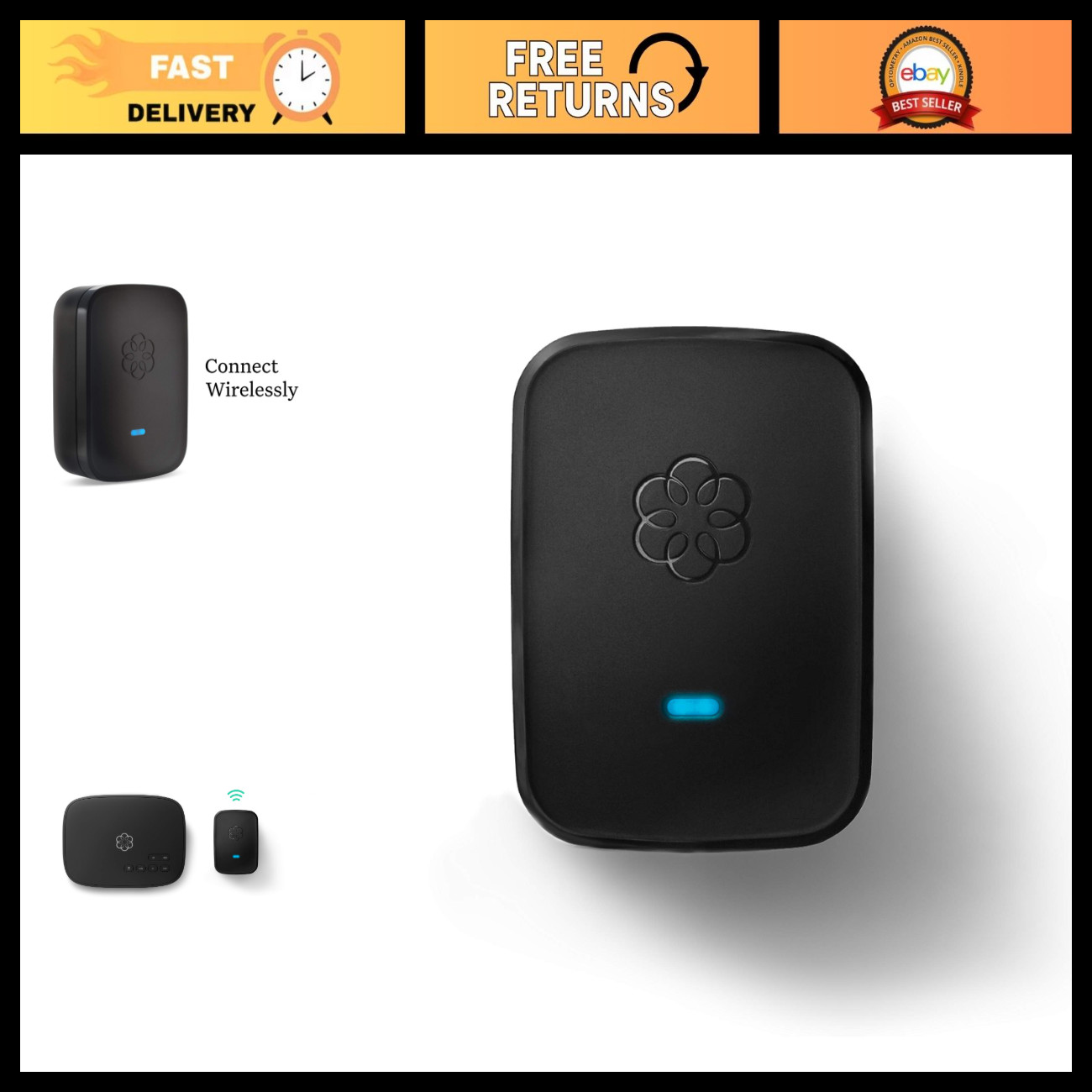 Wireless Phone Jack for VoIP Systems - Connect Phones & Fax Machines Wirelessly