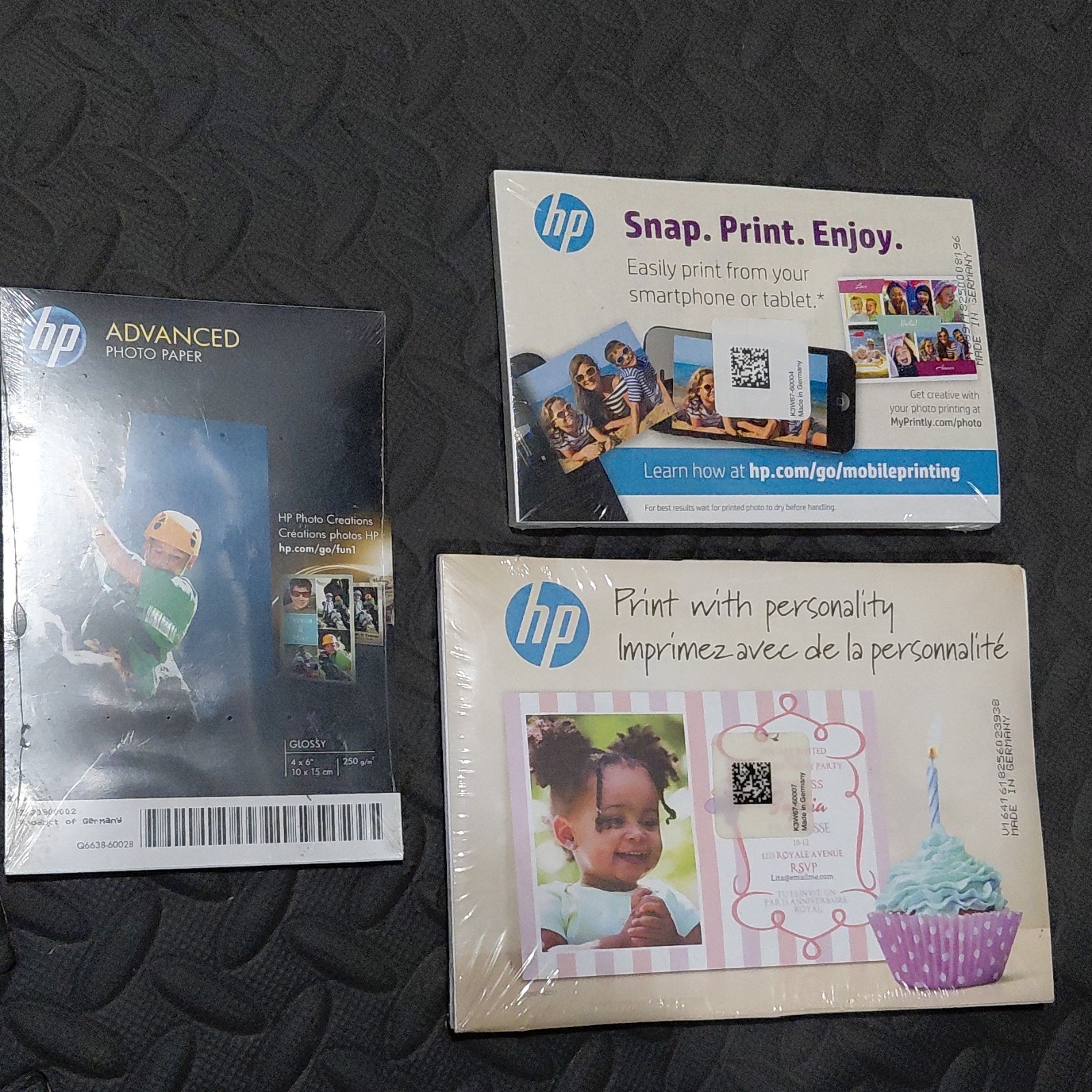 HP Advanced Photo Paper Glossy Photo Paper 4x6 250 g/m² Inkjet Q6638A