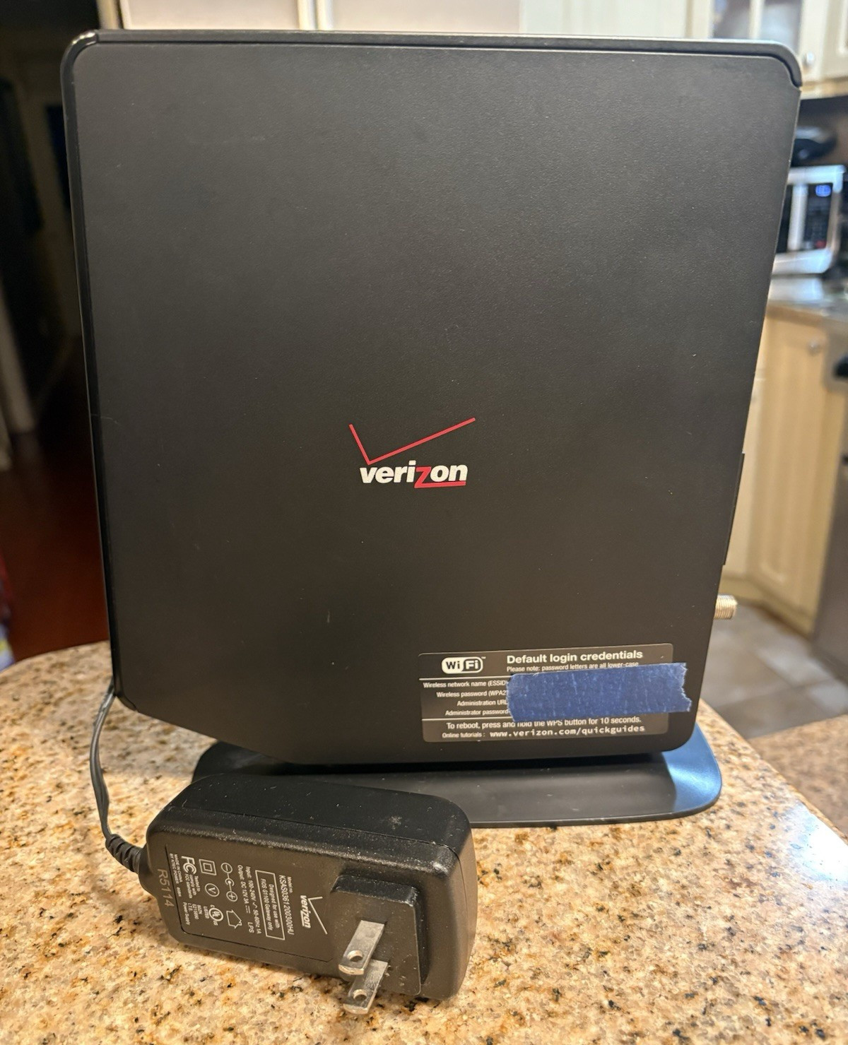 Verizon FiOS-G1100 Router WiFi 1300Mbps DOCSIS 3.0 Dual-Band 4 LAN Black
